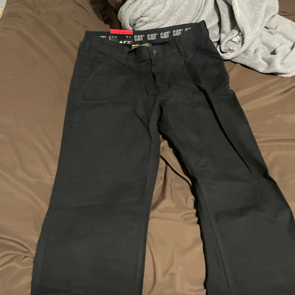 CAT Black Work Pants - Picture 1 of 2